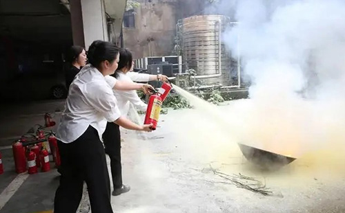 長沙美萊開展消防培訓(xùn)演練，防火于未然！