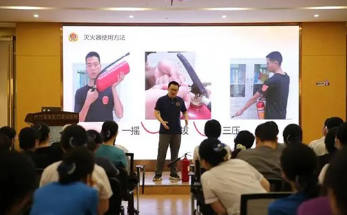 長沙美萊開展消防培訓(xùn)演練，防火于未然！